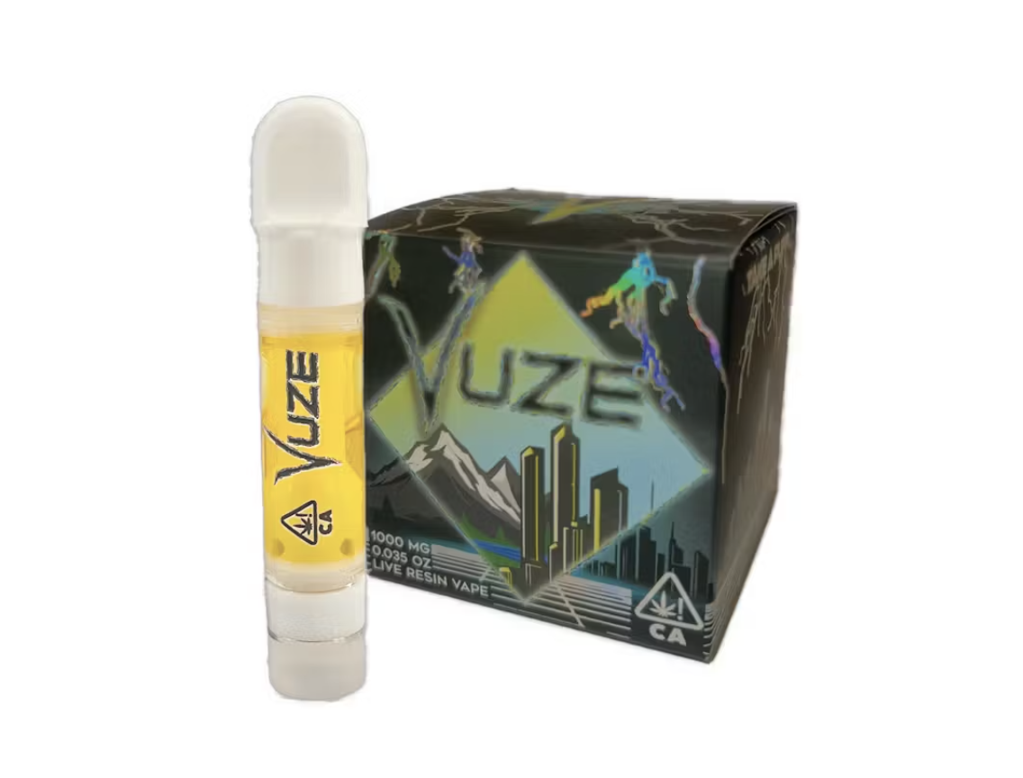 Vuze Extracts GMO Live Resin 1G Vape Carts